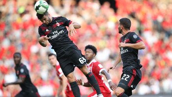 Fue goleada de los milaneses