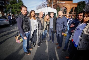 Eduardo Amadeo, de campaña, dijo