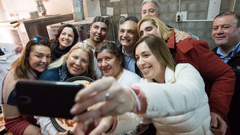 Elisa Carrió y María Eugenia