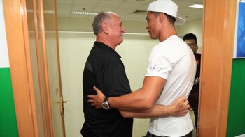 Cristiano Ronaldo y Luiz Felipe