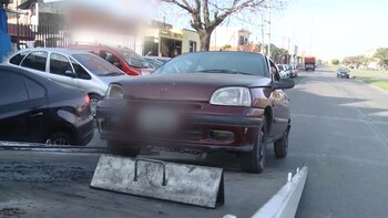 El Renault Clío con el