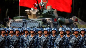 Soldados del Ejército Popular chino