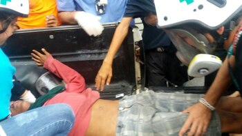 Dos personas resultaron heridas por