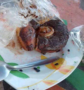 El inesperado hallazgo. (Foto: Facebook)