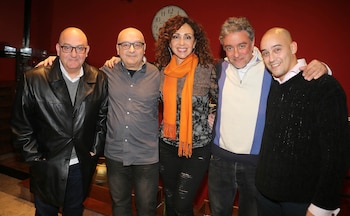 Mariano, Marcelo, Sabrina, Javier y