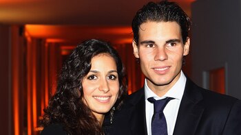 Rafael Nadal, junto a su
