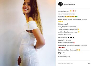 La actriz está embarazada de