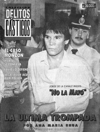 Carlos Monzón en tapa, tras