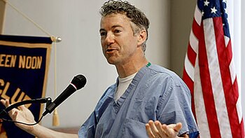 Rand Paul, oftalmólogo y senador