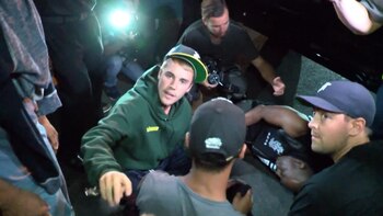 Justin Bieber atropelló a un