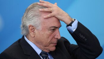 Michel Temer fue acusado de