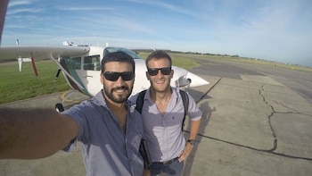 Matías Ronzano y Emanuel Vega,