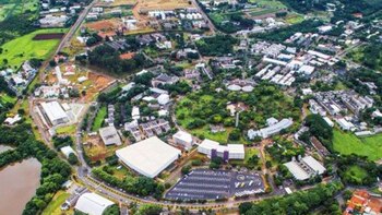 El enorme predio de Unicamp