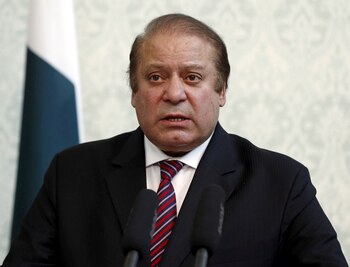 El primer ministro de Pakistán Nawaz Sharif en una foto de 2015 (Reuters)