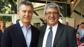 El presidente, Mauricio Macri, con