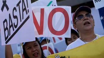 “Basta”, el grito desesperado del