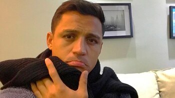La imagen que Alexis Sánchez