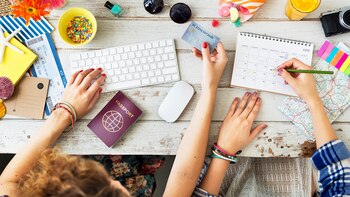 Mientras se planifica un viaje,