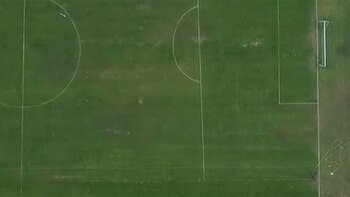 Este lunes, un empleado del