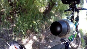 La turbina pesa 18 kilos