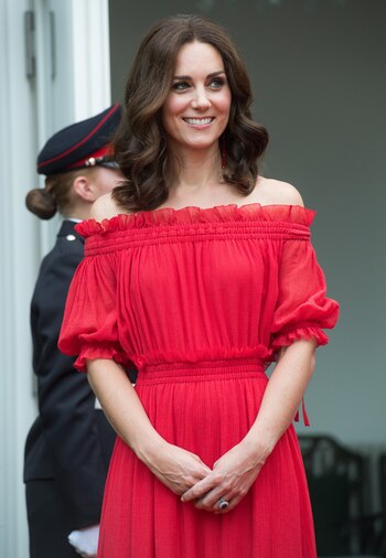 La Duquesa de Cambrigde impone