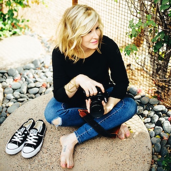 La fotógrafa Andrea Polito se quedó sin trabajó y consumió sus ahorros en los últimos años