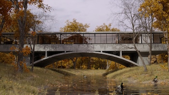 Diseñada por el arquitecto argentino