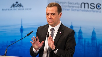 Dimitri Medvedev, primer ministro ruso