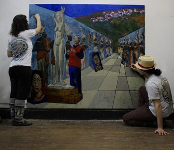 Analía Romero y Nicolás Ramón