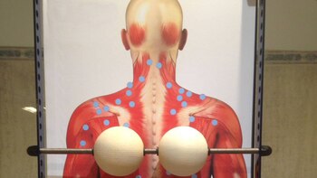 El masajeador ideado por Baztán