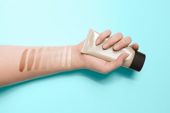 La base se puede probar en el antebrazo o en la mandíbula