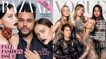 Harper’s Bazaar y Vogue presentaron su esperada edición de septiembre