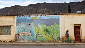 En la calle principal de