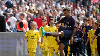 Neymar fue uno de los