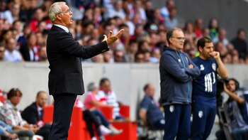 Claudio Ranieri y Marcelo Bielsa,