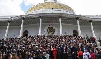 Miembros de la Constituyente chavista