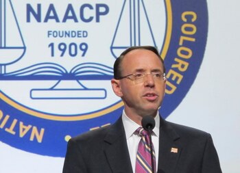 El vicefiscal general Rod Rosenstein (AP)