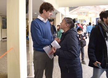 El precandidato a diputado nacional