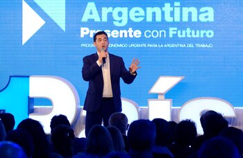 Matias Tombolini, candidato de la