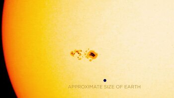 La NASA captó una inmensa