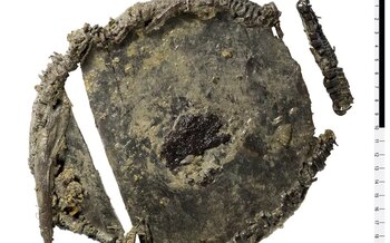 El hielo preservó al recipiente de 3.500 años (Servicio Arqueológico del Cantón de Berna)