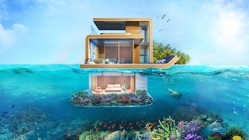 Las casas subacuáticas que construye