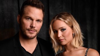 Jennifer Lawrence y Chris Pratt