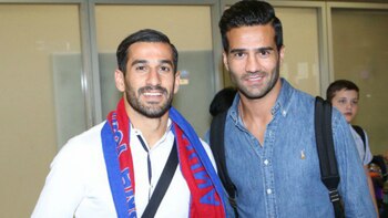 Shojaei y Hajsafi juegan en el Panonios de Grecia, que enfrentó al Maccabi Tel Aviv en la Europa League