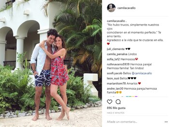 El romántico mensaje de Camila