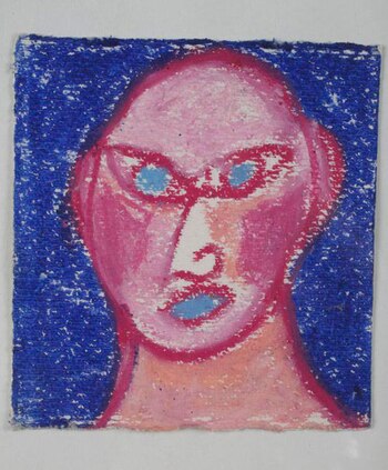 “Mascarita”, ca. 1994. Archivo Liliana