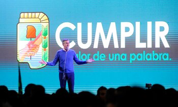 El ex ministro durante el