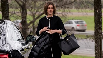 Azul García Uriburu de Pereda, amiga de la familia.