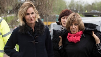 Antonia Robirosa de Miguens y María Freixas de Braun.