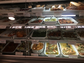 Frutos de mar, carnes y